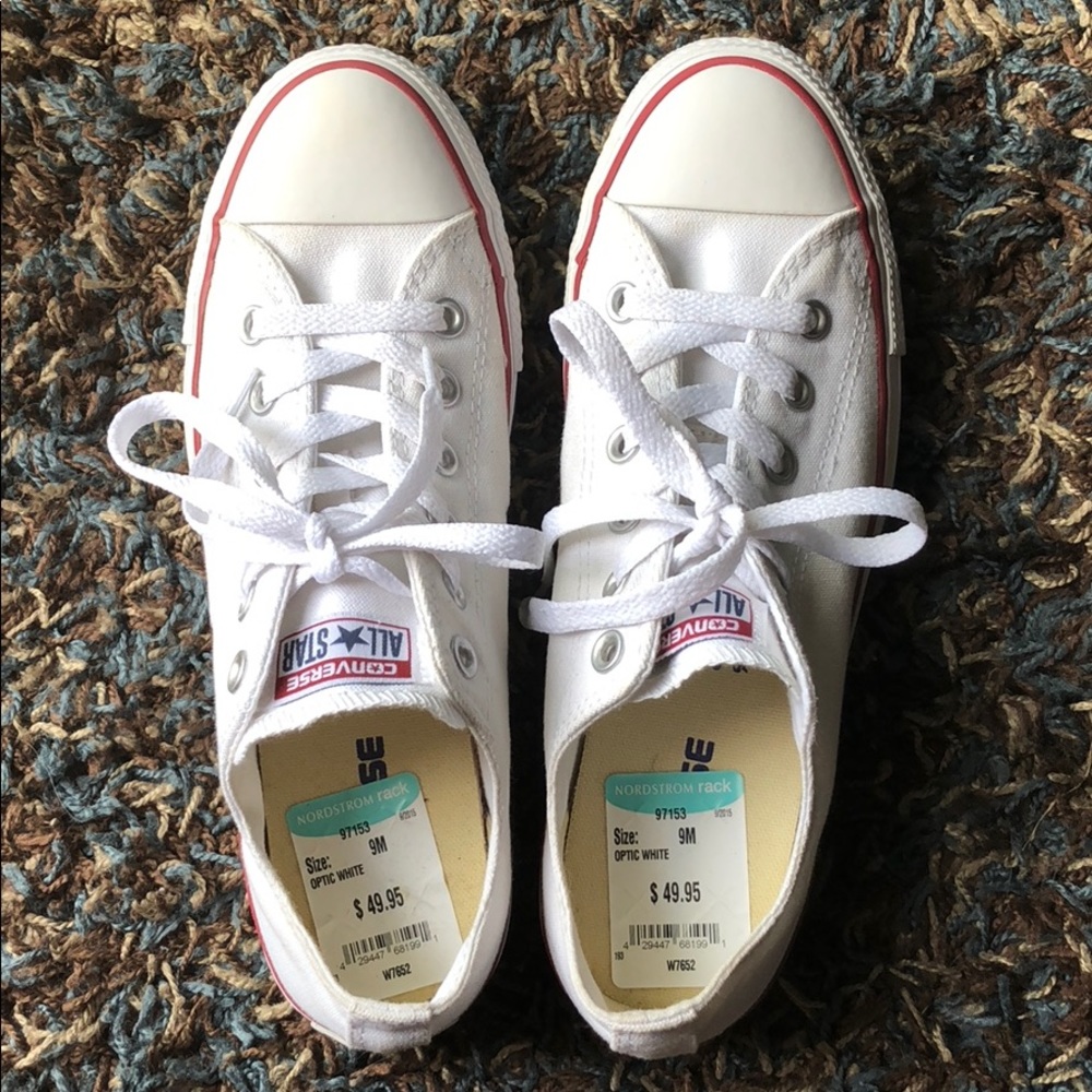 White Converse.